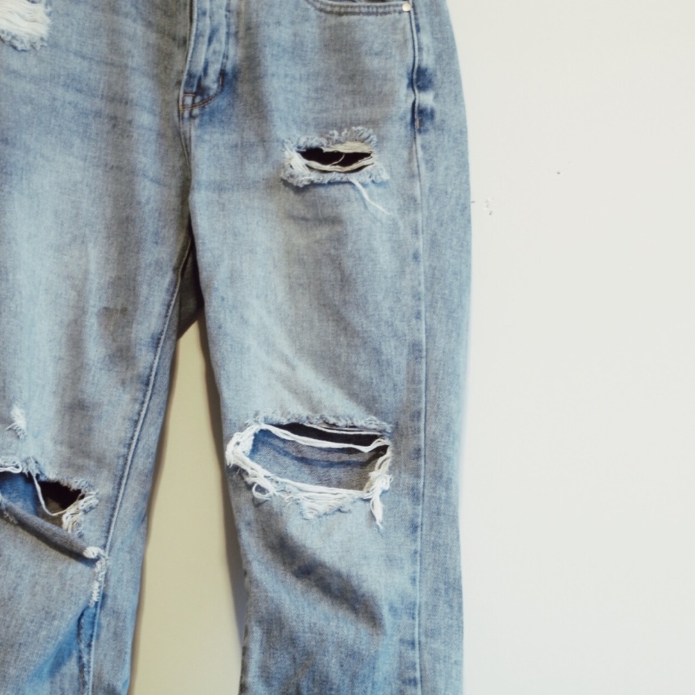 ripped jeans